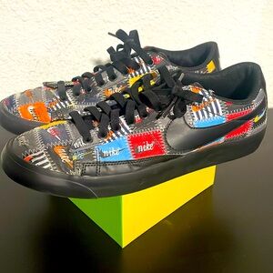 Nike patchwork shoes, men’s size 9